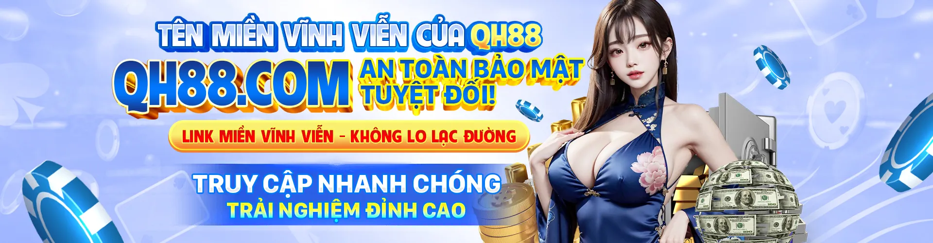 Giao diện trang chủ tt3979 với các liên kết truy cập an toàn